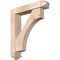 Ekena Millwork Westlake Arts and Crafts Smooth Bracket w/ Offset Brace, Douglas Fir, 5 1/2"W x 26"D x 30"H BKT0604X26X30WTL03SDF - alternate 1